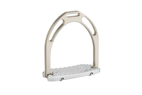 Jin Stirrup Anatomic Stirrup - Titanium Gold