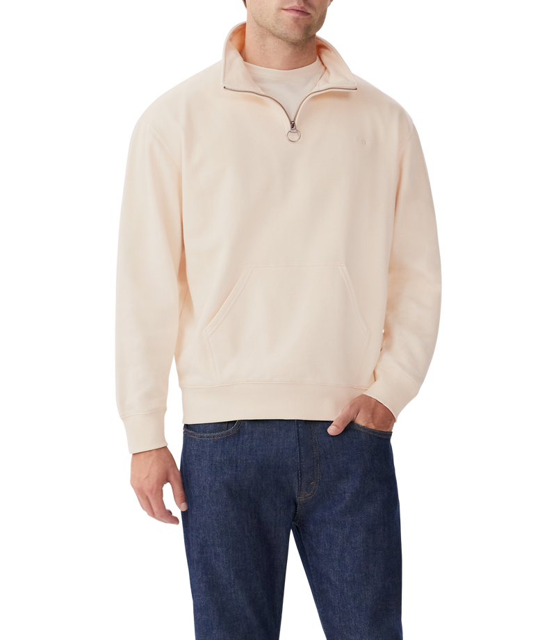 RM Williams Mount Loopback Quarter Zip Jumper