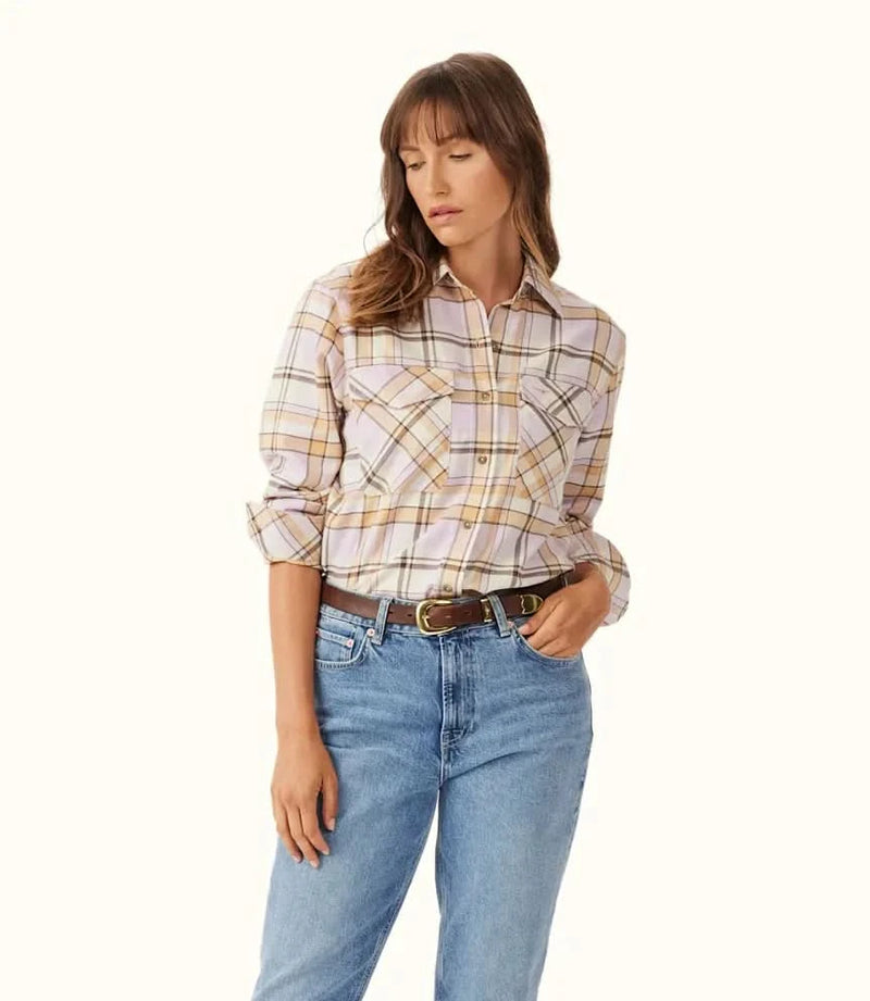 RM Williams Anna Check Flannel Ladies Shirt