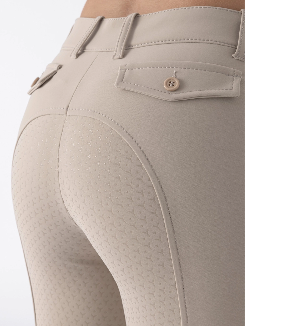 Equiline CERIEK Women’s B-MOVE Full Grip Breeches Beige