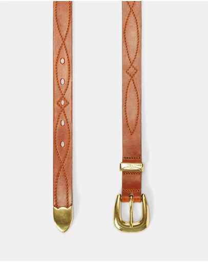 RM Williams Cate Stitched Belt