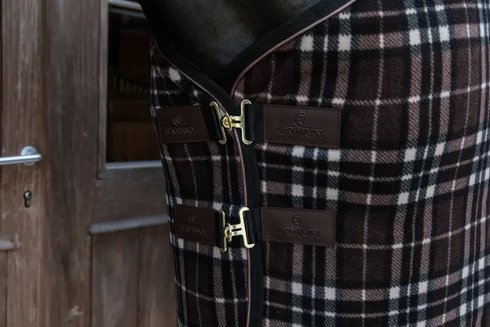 Kentucky Fleece Rug Heavy Check print
