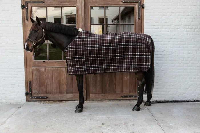 Kentucky Fleece Rug Heavy Check print
