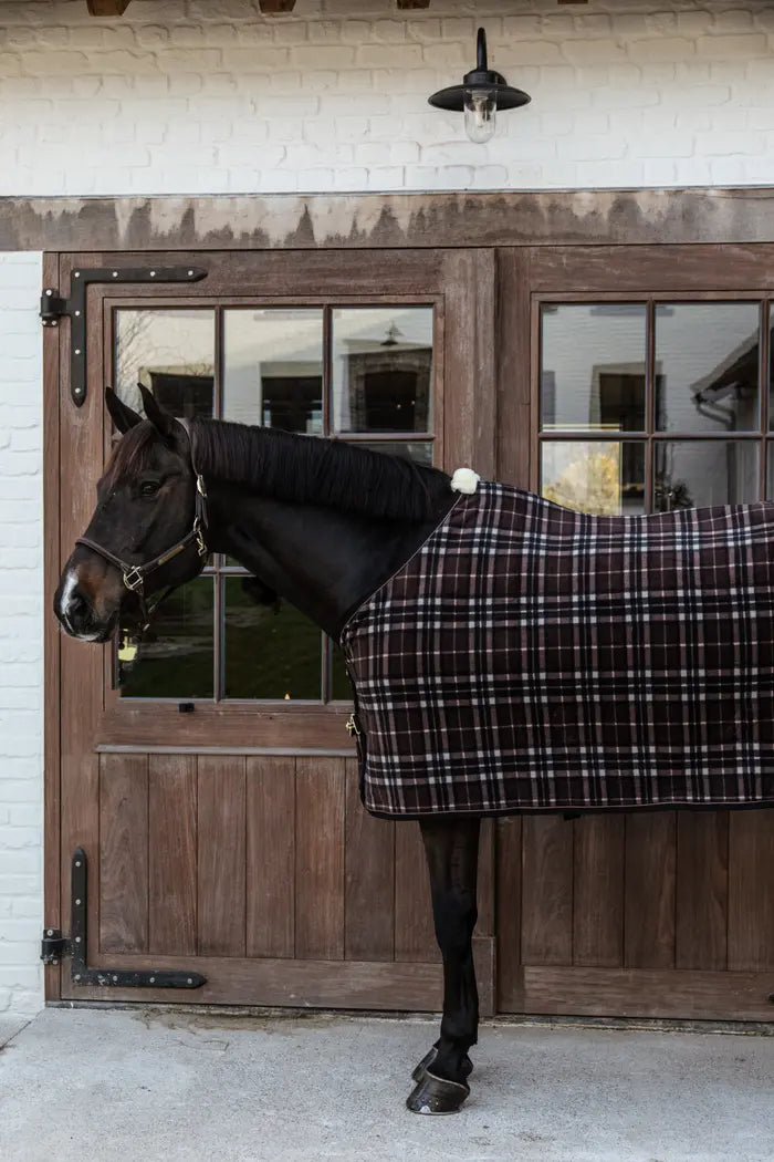 Kentucky Fleece Rug Heavy Check print