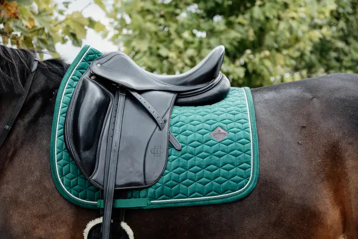 Kentucky Velvet Dark Green Saddle Pad