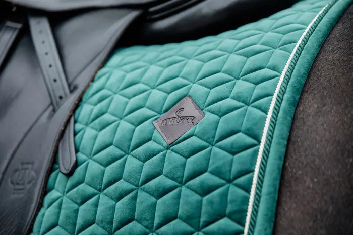 Kentucky Velvet Dark Green Saddle Pad