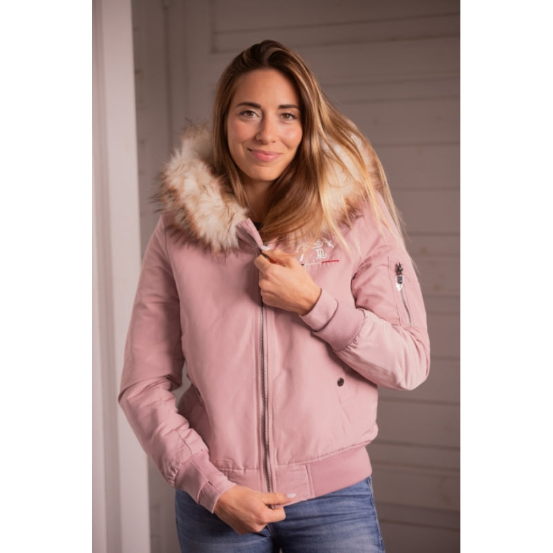 Penelope Lyon Bomber Jacket Powder Pink