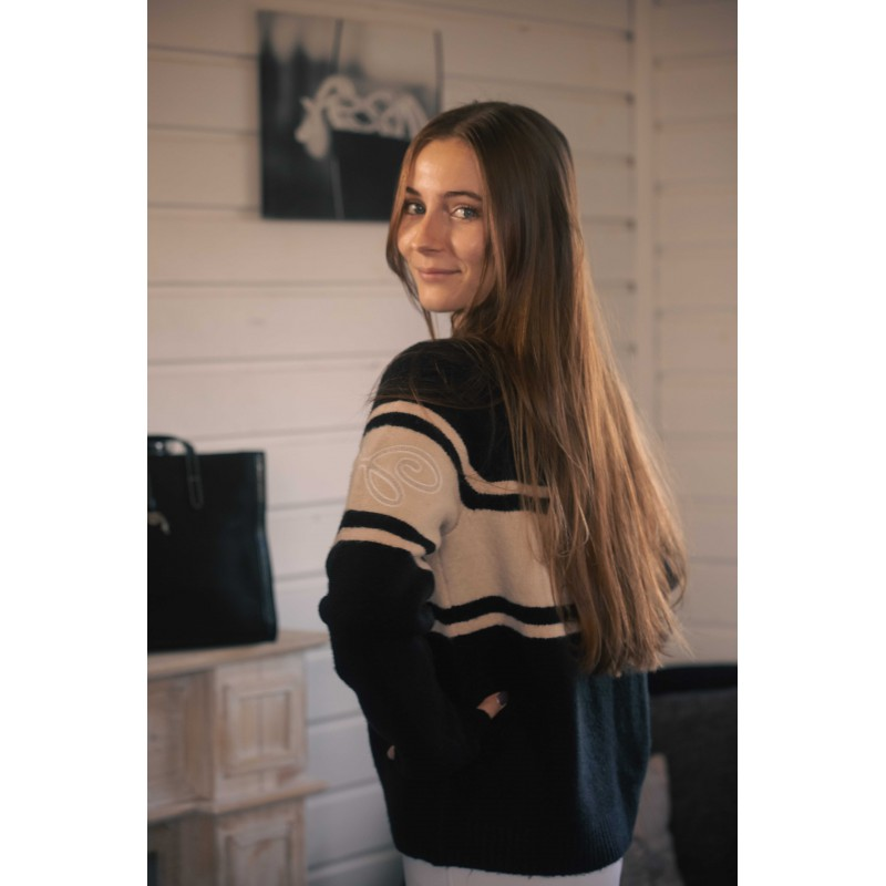 Penelope Noris Sweater Black/Cream