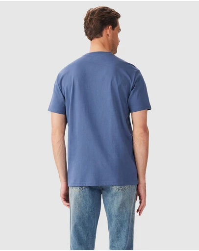 RM Williams Parson T-Shirt Vintage Blue
