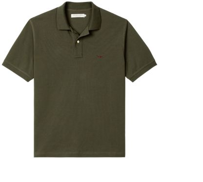 RM Williams Rod Polo Dark Olive/Olive