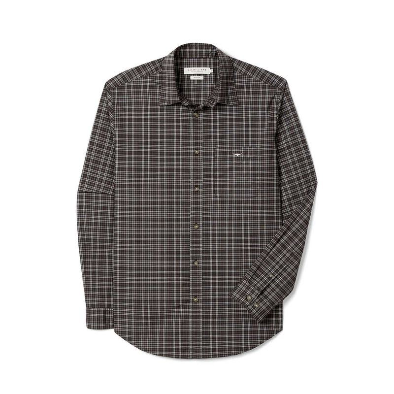 RM Williams Warrah Poplin Check Shirt