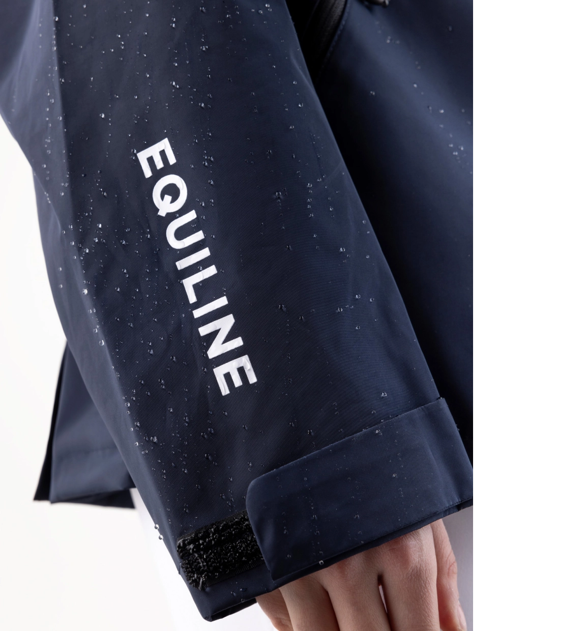 Equiline REVEK - Blue Unisex Waterproof Jacket
