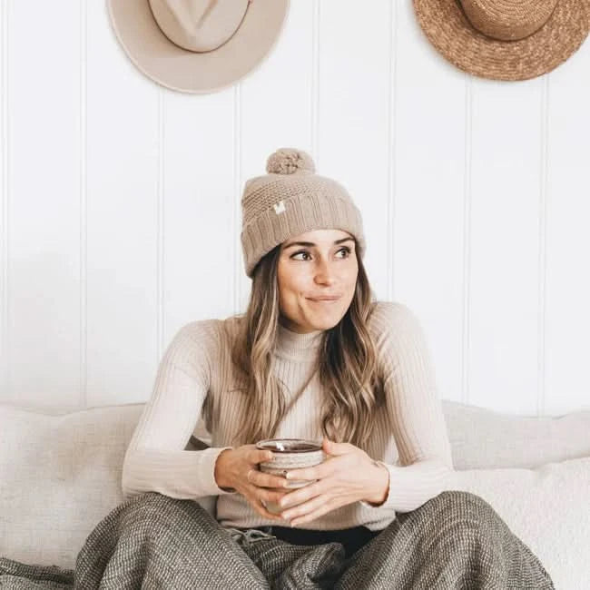 Will & Bear Tasman Soft Wool Beanie Fawn