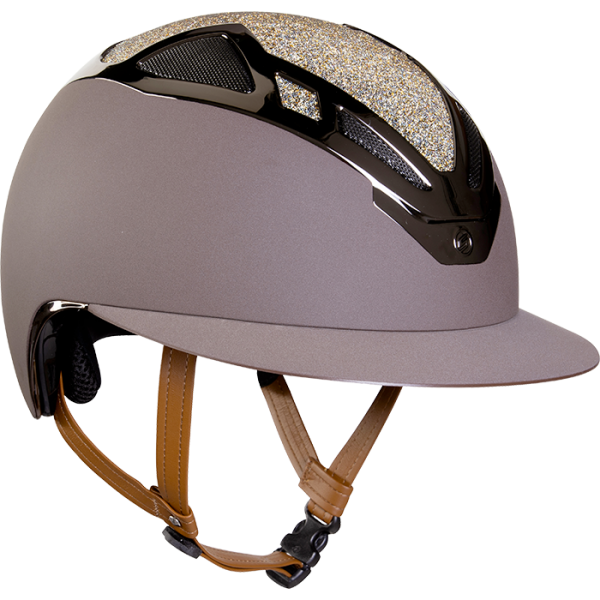 Suomy Apex Brown Matt Bling Bling Lady