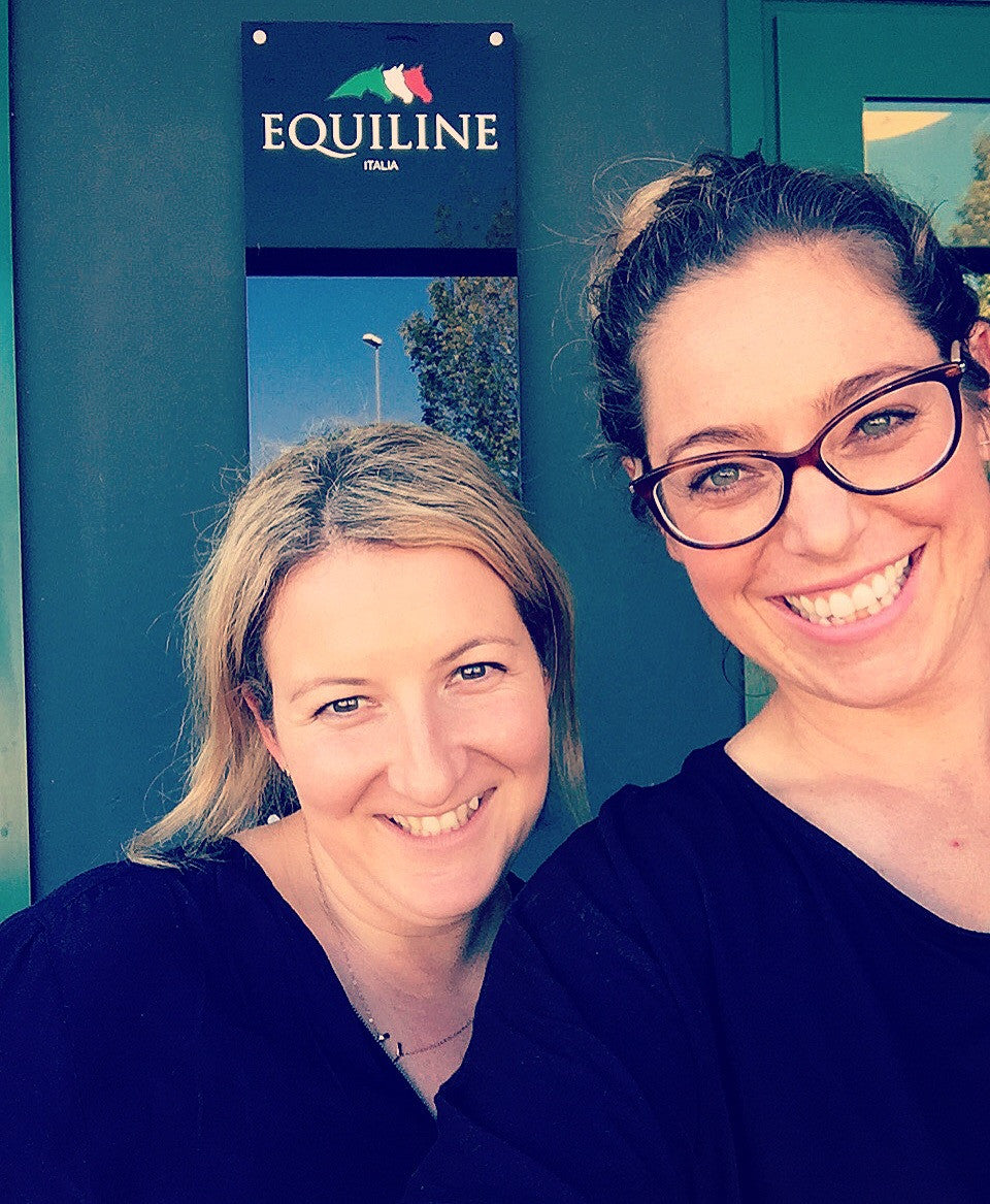 Dapple EQ's Lara & Carla at Equiline Italia