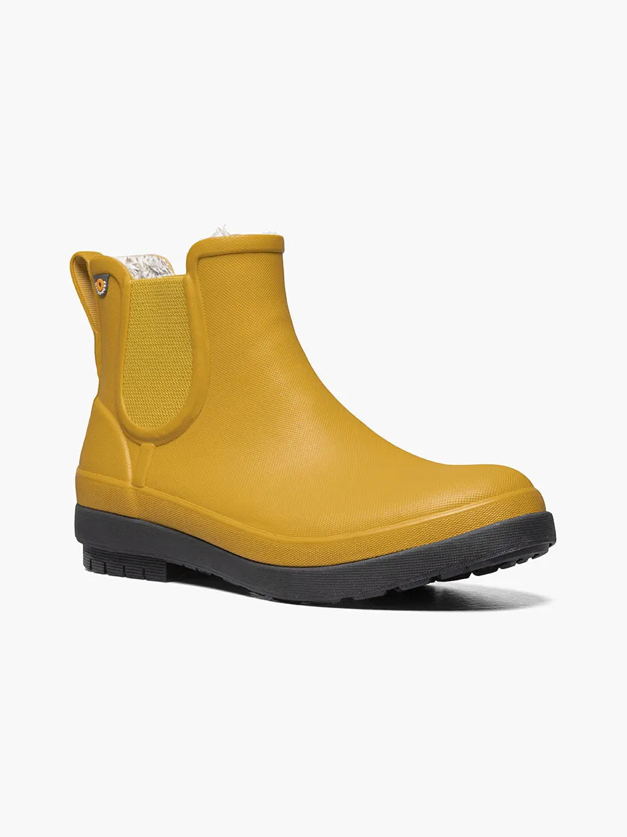 BOGS AMANDA CHELSEA II WATERPROOF BOOTS MUSTARD