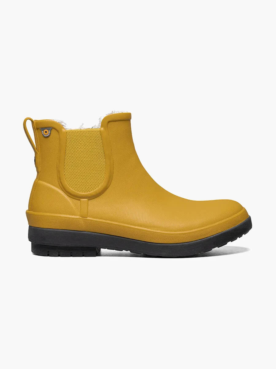 BOGS AMANDA CHELSEA II WATERPROOF BOOTS MUSTARD