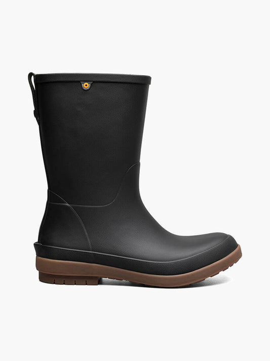 BOGS AMANDA II MID WATERPROOF BOOTS BLACK