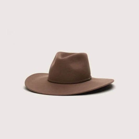 Will & Bear Dusty Brown Packable Outback Hat Brown
