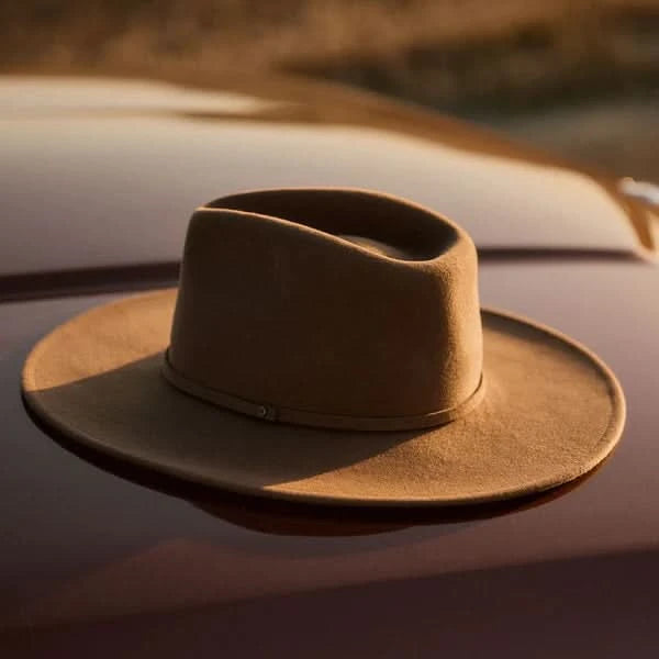 Will & Bear Dusty Brown Packable Outback Hat Brown