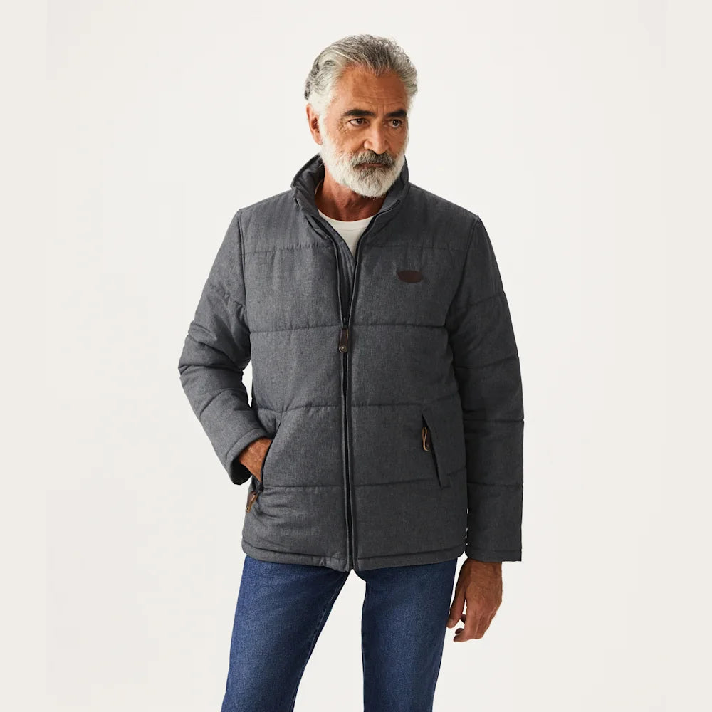 RM Williams Patterson creek jacket - Charcoal