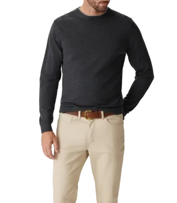 RM Williams Howe Sweater Charcoal