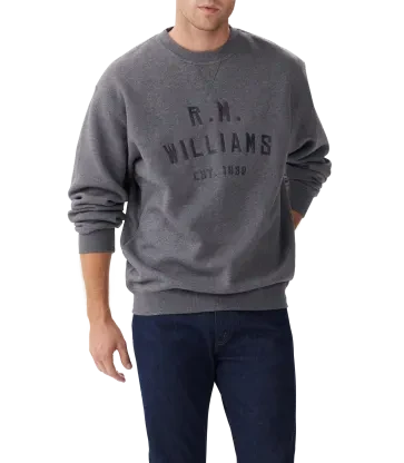 RM Williams Bale Sweatshirt Charcoal