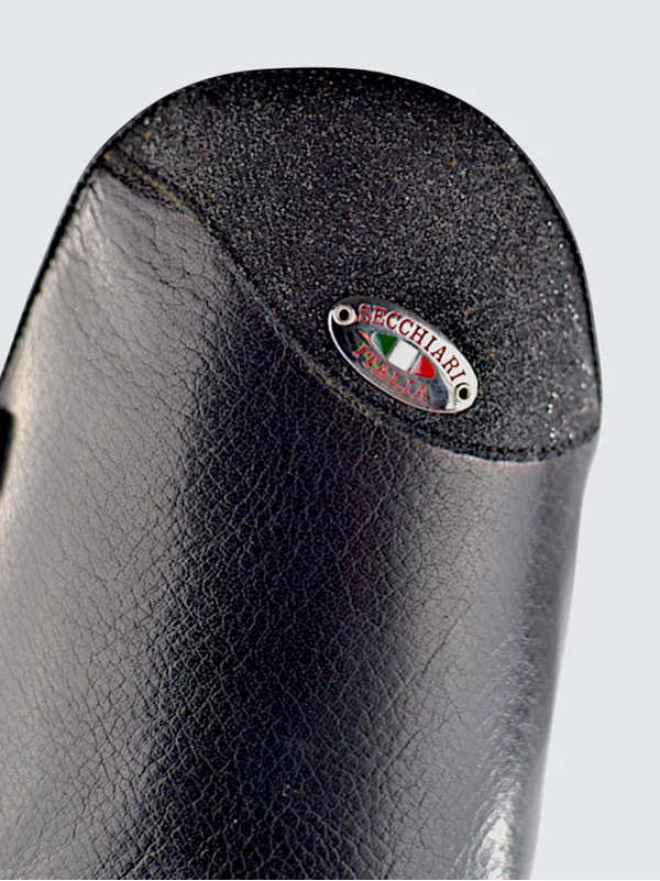 Secchairi London Glitter Black Ladies Top Boots