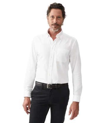 RM Williams Collins Shirt White