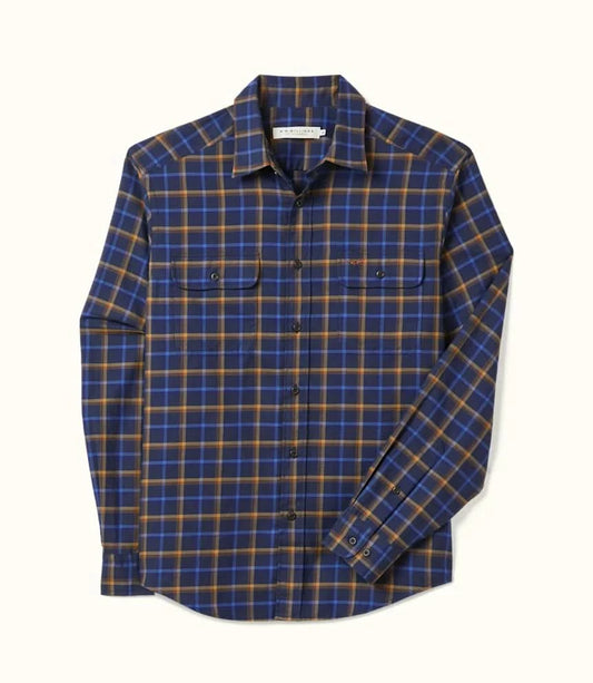 Regular twill check shirt