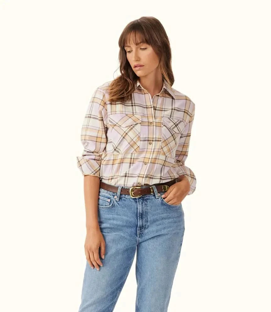RM Williams Anna Check Flannel Ladies Shirt
