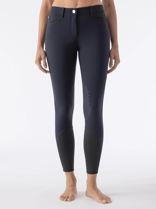 Equiline ATIRK Women’s B-MOVE Knee Grip Breeches Navy