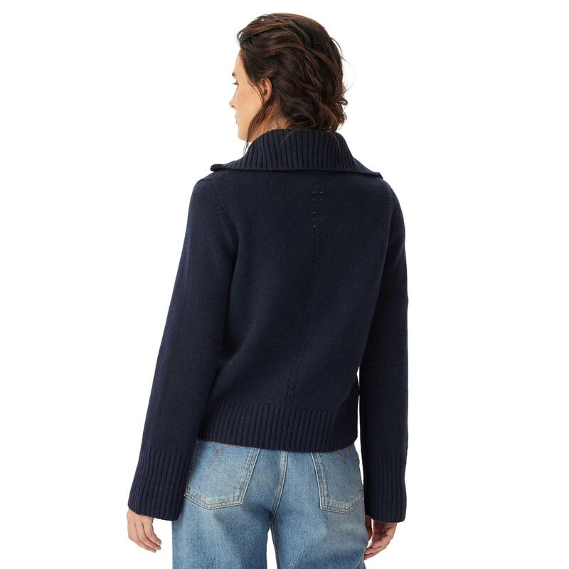 RM Williams Casuarina Lambswool Zip Knit