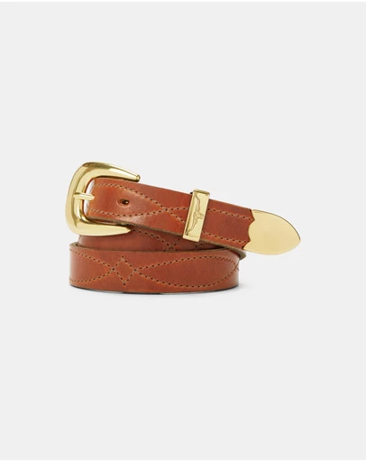 RM Williams Cate Stitched Belt