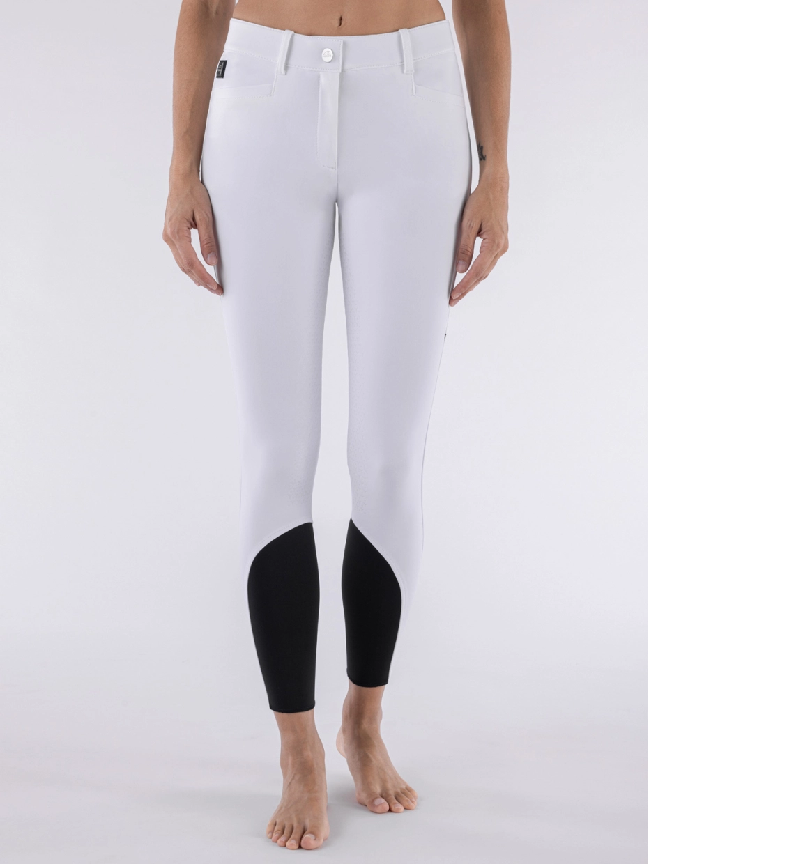 Equiline CERIEK Women’s B-MOVE Full Grip Breeches White