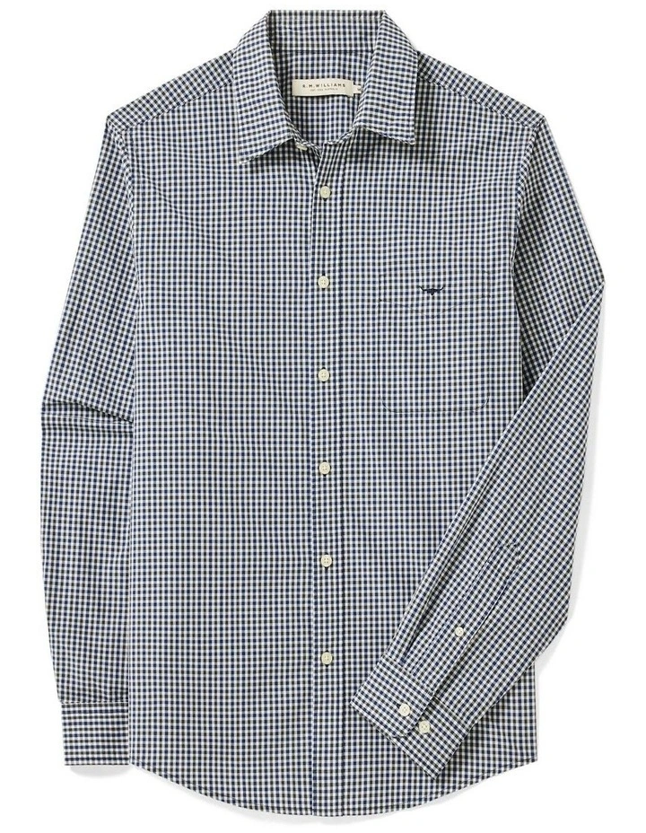 RM Williams Classic Poplin Check Longsleeve Shirt