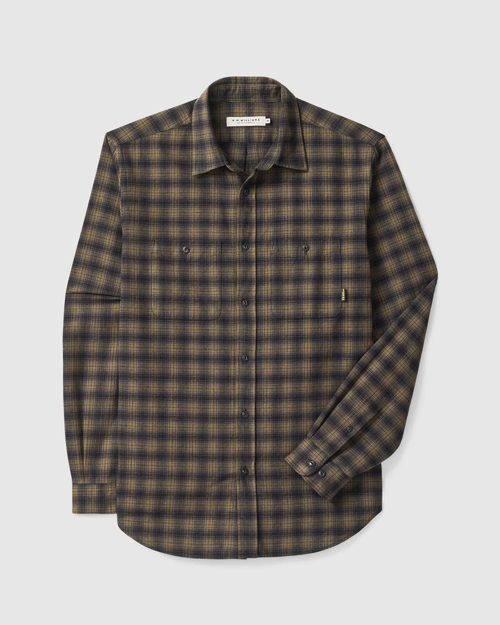RM Williams Coen Brushed Check Shirt