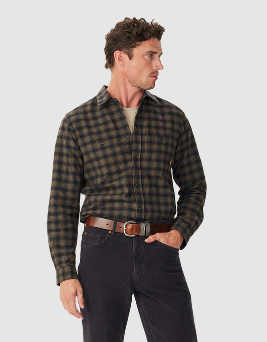 RM Williams Coen Brushed Check Shirt