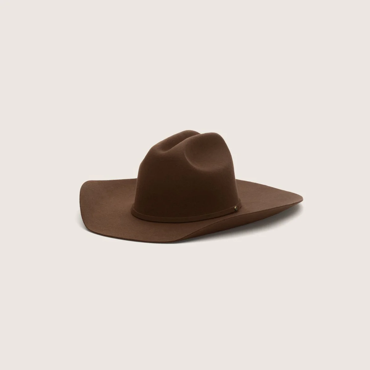 Will & Bear Buck Brown Felt Cowboy Hat