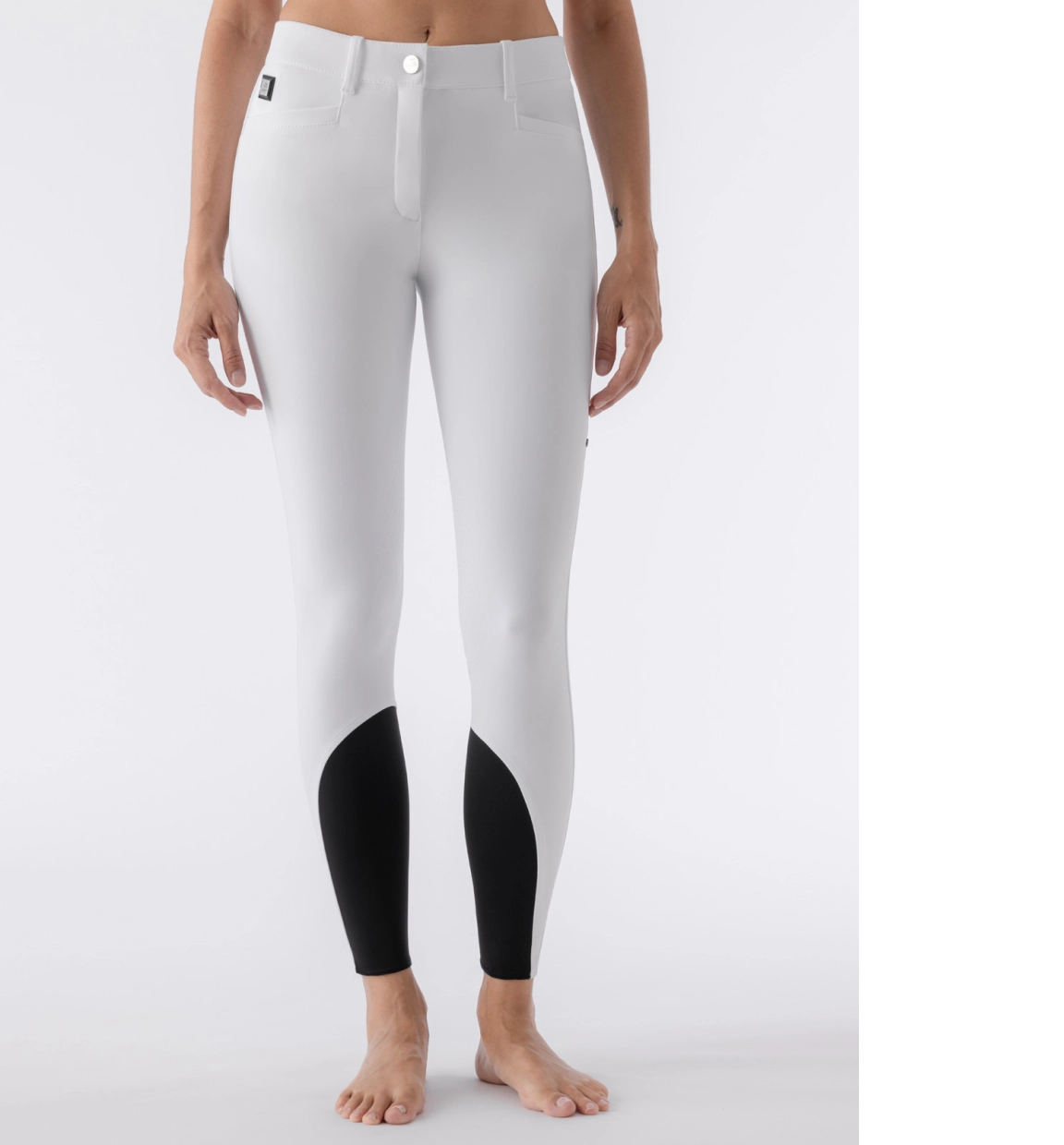 Equiline ATIRK – White women’s B-MOVE Knee Grip Breeches White