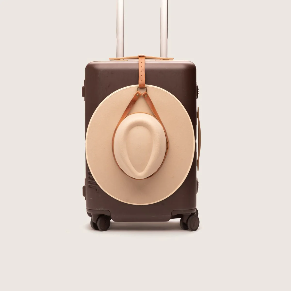 Will & Bear Leather Hat Holder Tan Travel Strap
