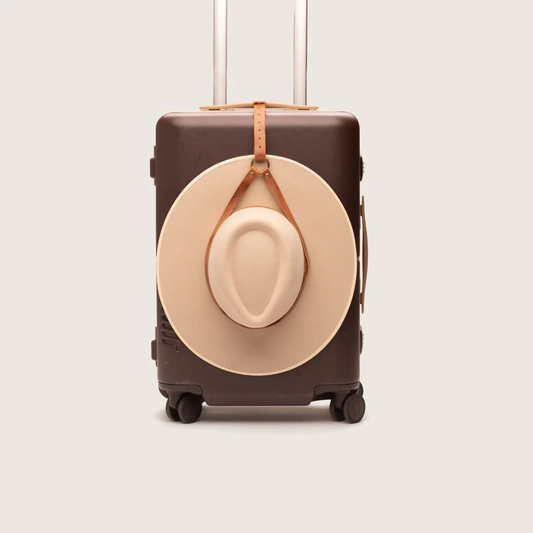 Will & Bear Leather Hat Holder Tan Travel Strap