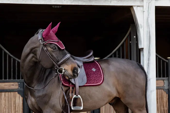 Kentucky Velvet Bordeaux Saddle Pad