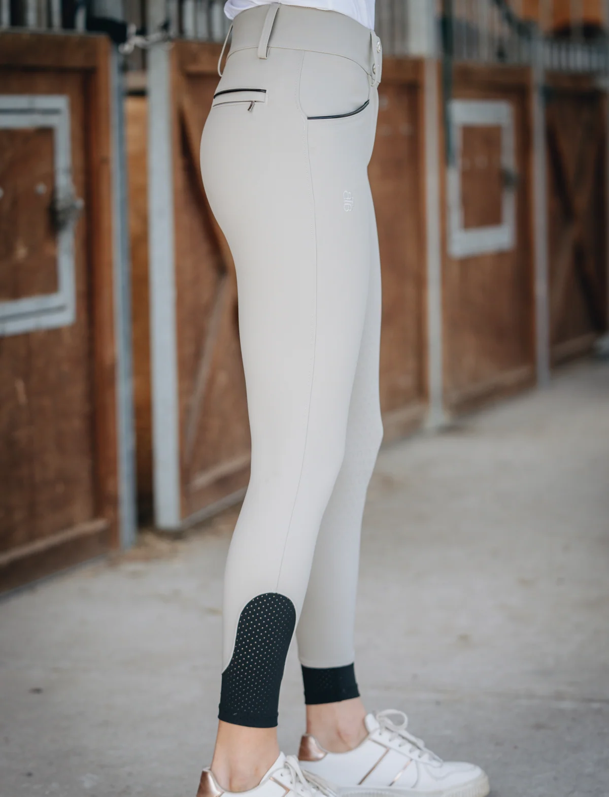 Beyond The Bit Nova VII Breeches Light Grey