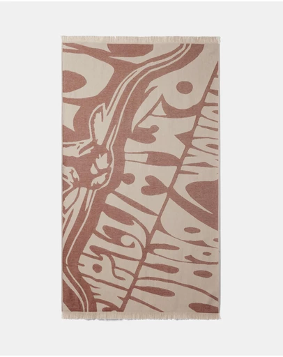 RM Williams Longhorn Towel Rustic Brown