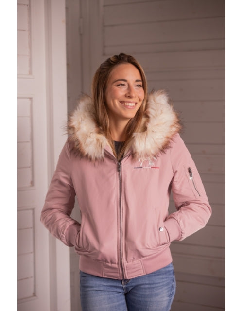 Penelope Lyon Bomber Jacket Powder Pink