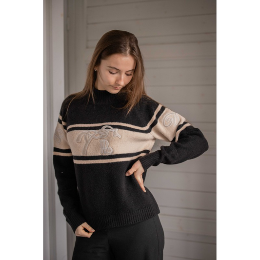 Penelope Noris Sweater Black/Cream