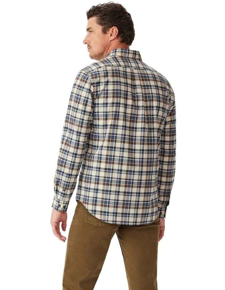 RM Williams Orion Brush Check Shirt