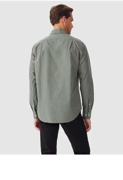 RM Williams Parkes Poplin Check Shirt