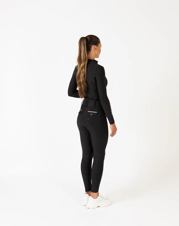 Podium Pro Tech Hybrid Breeches Black